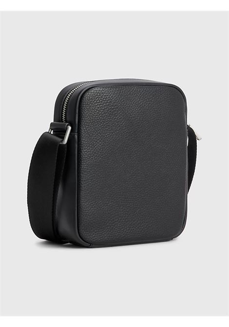 borsa reporter piccola con monogrammi TOMMY HILFIGER | AM0AM11308BDS